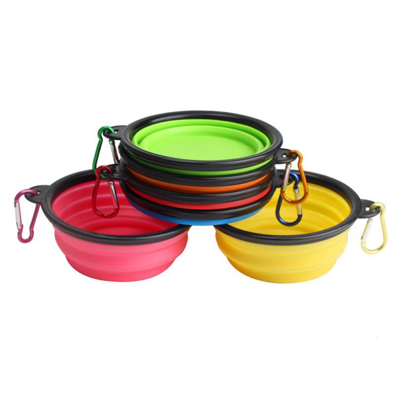Copy of Pet Folding Bowl, Large and Small Size Tpe Silicone Dog Bowl, Portable Dog Food Basin For Outdoor Pets