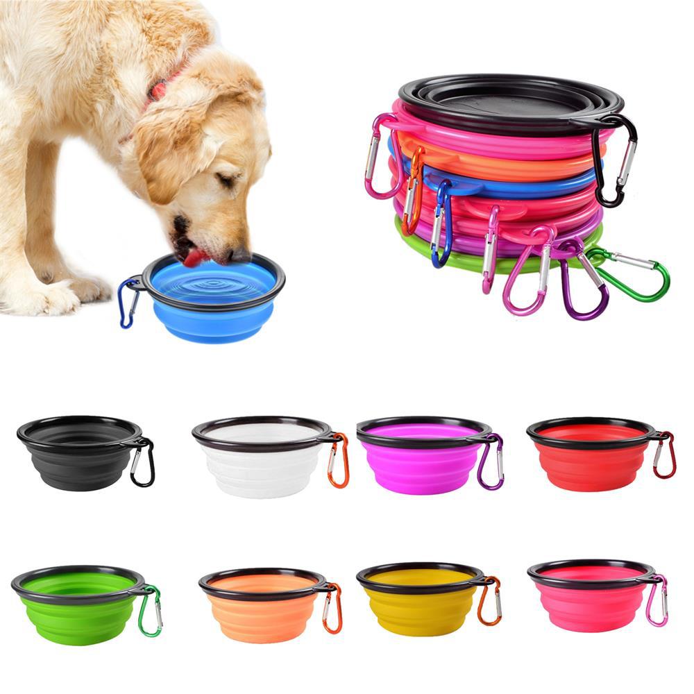 Copy of Pet Folding Bowl, Large and Small Size Tpe Silicone Dog Bowl, Portable Dog Food Basin For Outdoor Pets