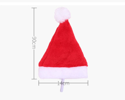 1pc Christmas Pet Hat Santa Claus Hat for Cats Dogs Puppy Xmas Decoration New Year Party Supplies Pet Costume