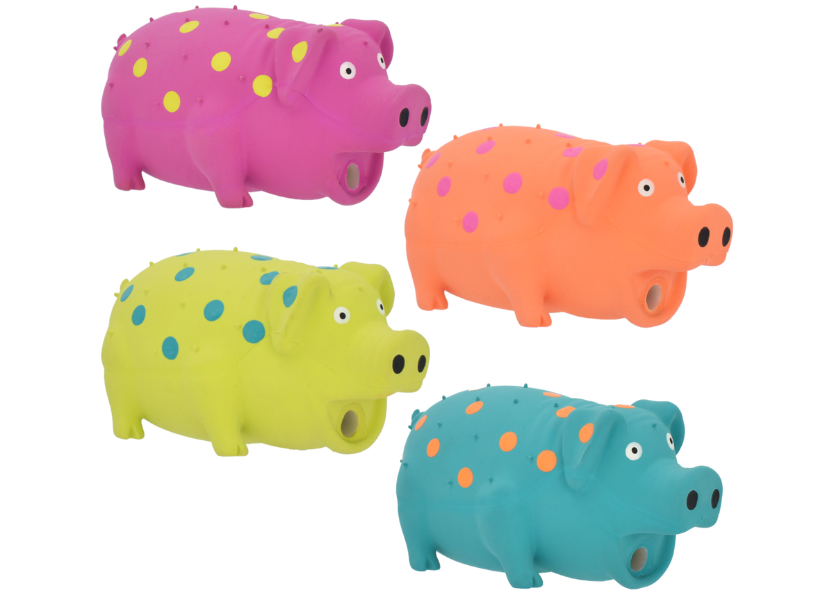 Multipet Globlets Latex - Assorted Colors 4"